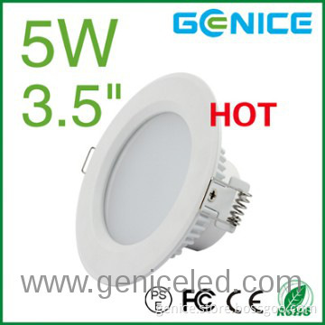AC100-240V 3.5inch Lifud Non-isolated driver 400lm 5W LED downlighting